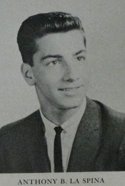 Anthony LaSpina 1962 Yearbook Photo